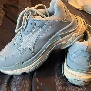 Balenciaga | Shoes | Balenciagos 45 Light Blue Size 2 Comes 